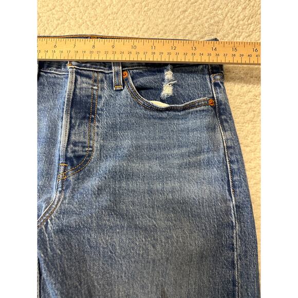 Levis Womens Wedgie Straight Denim Jeans Size 28 - Picture 5 of 11